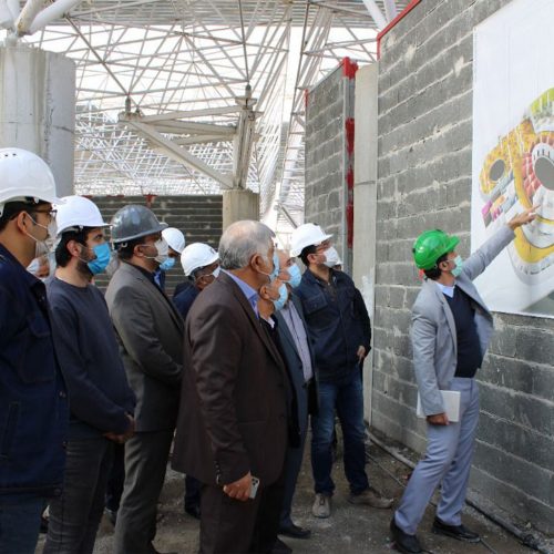 Deputy coordinator of the execution of Imam Khomeini's Order's visit to the completion of the Adineh Rasht project